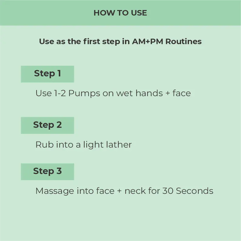 Monastery Superfood Face Wash Gentle Deep Cleanser for Fresh, Radiant, and Healthy Skin My Store