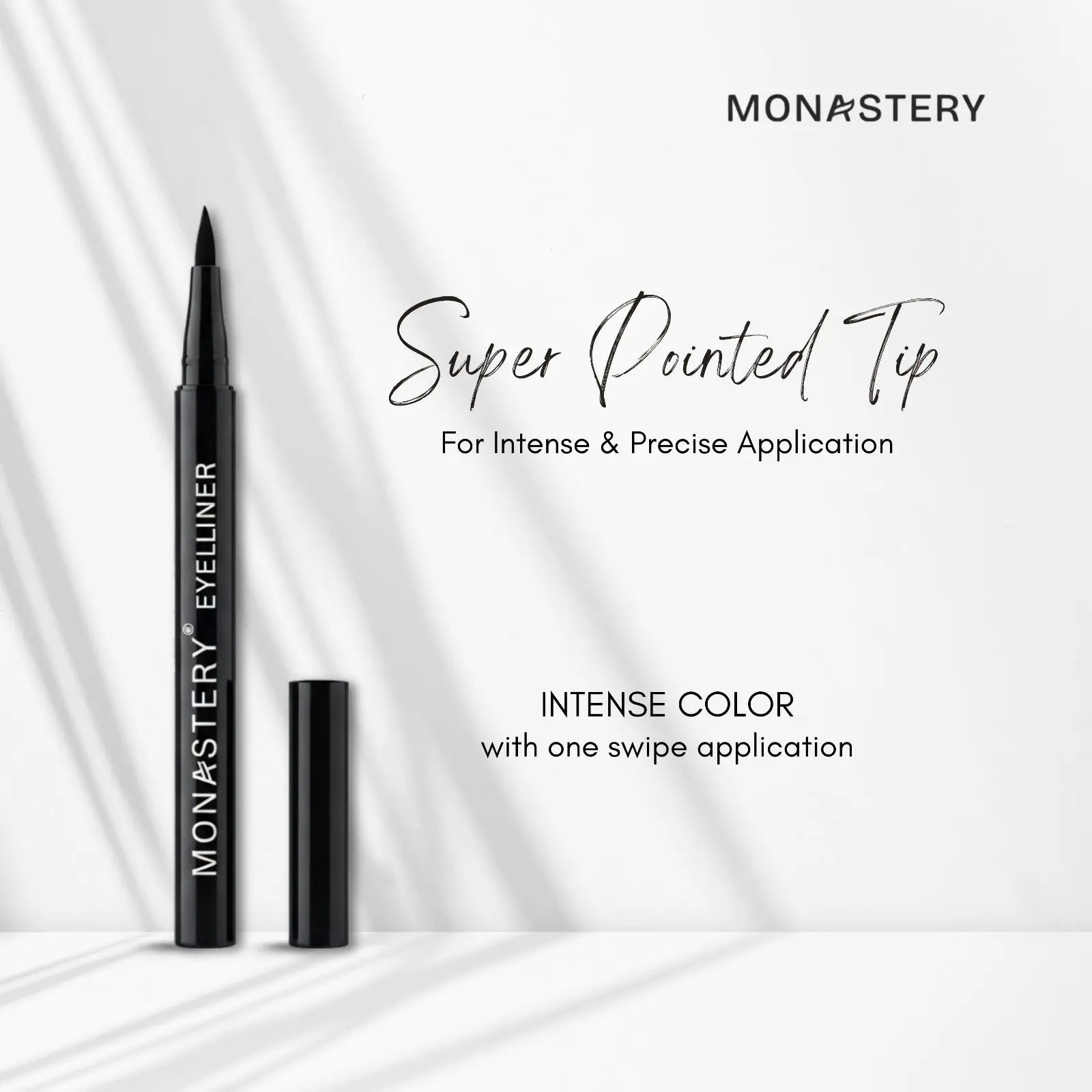 Monastery Ultra-Defining Liquid Eyeliner Deep Pigment and 24-Hour Stay for Effortless Beauty shop now