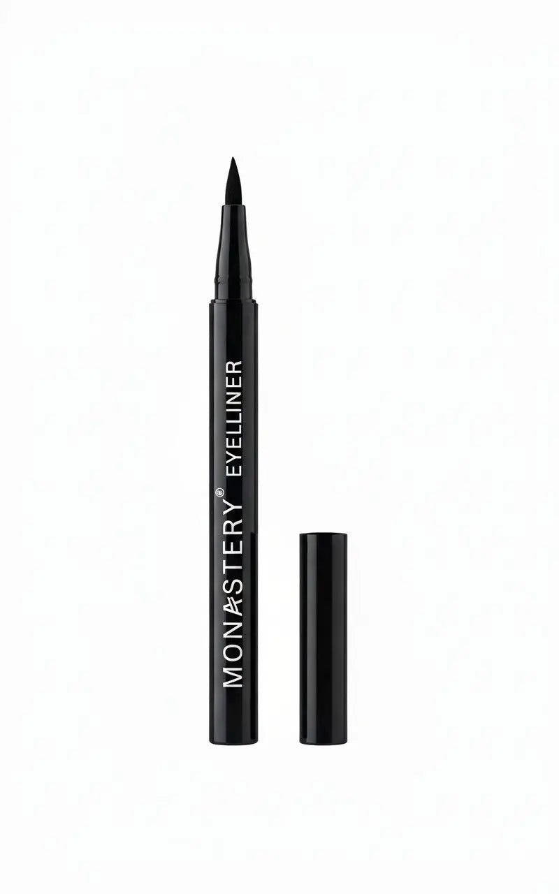 Monastery Ultra-Defining Liquid Eyeliner Deep Pigment and 24-Hour Stay for Effortless Beauty shop now