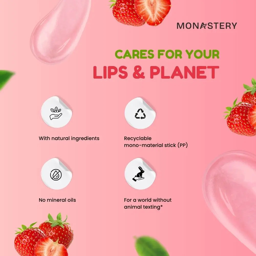 Monastery Lip Balm for Dry Lips | Deep Hydration & Long-Lasting Moisture lip balm